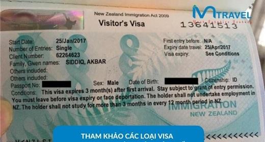Tham Khảo Các Loại Visa New Zealand Cập Nhật Mới Nhất 8567